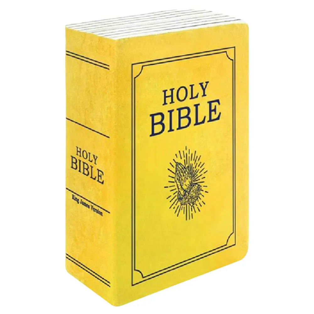 

Living Room Realistic Looking Bible Pillow Sofa Cushion Plush Toy Bible Throw Pillow Home Decor Cutest Bible Cushion Kids Toy