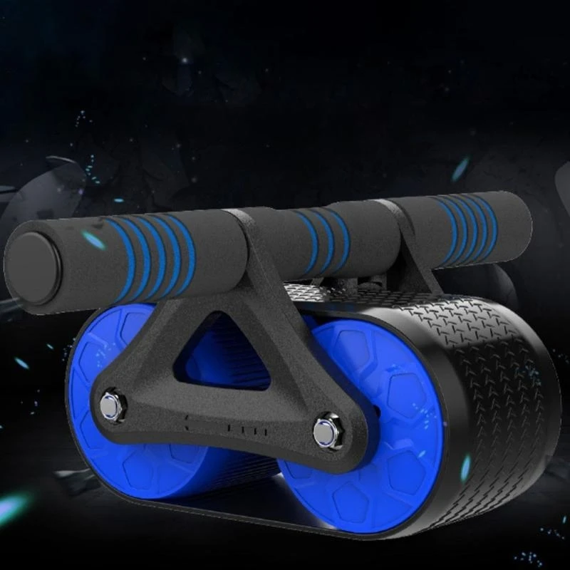 77UF Pivoted Wheel for Triangle Structure Strength Abdominal Exercise Workout Roller Wheel Abdominal Exercise Equipment