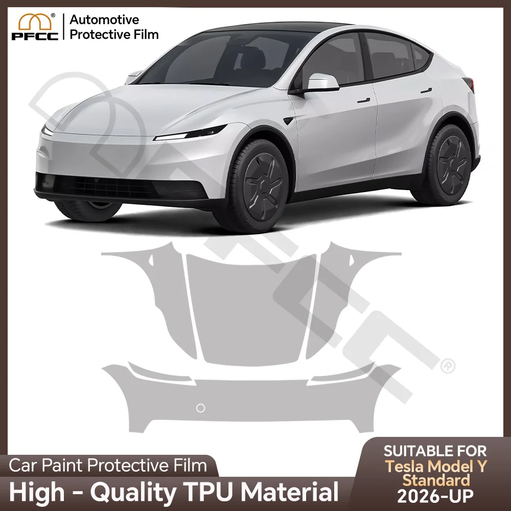 Pre-cut PPF TPU Car Paint Protection Film For Tesla Model Y Standard 2026-UP Anti-Scratch Clear Bra Resistant Repairable Cover
