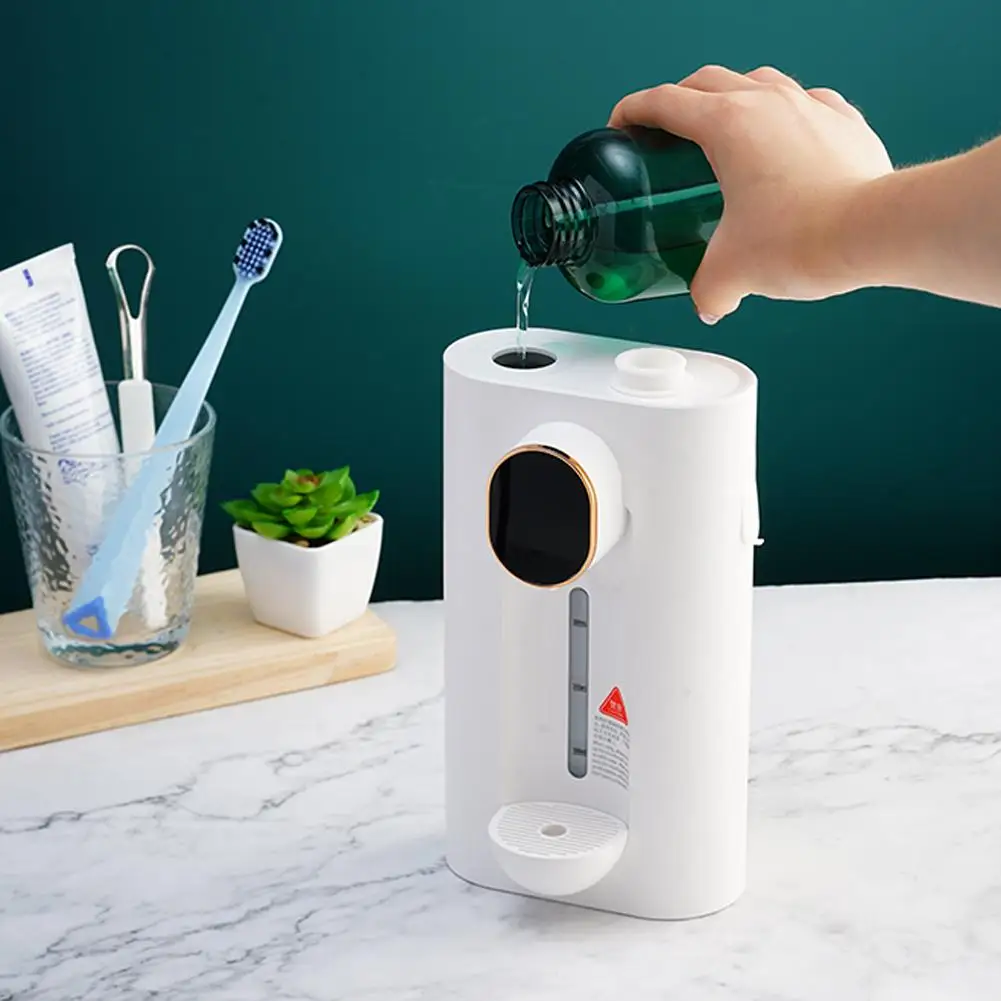 Dispensador de lavado bucal automático inteligente, máquina de lavado de boca inductiva, colgante de pared para el hogar, 540ml, S5Z4