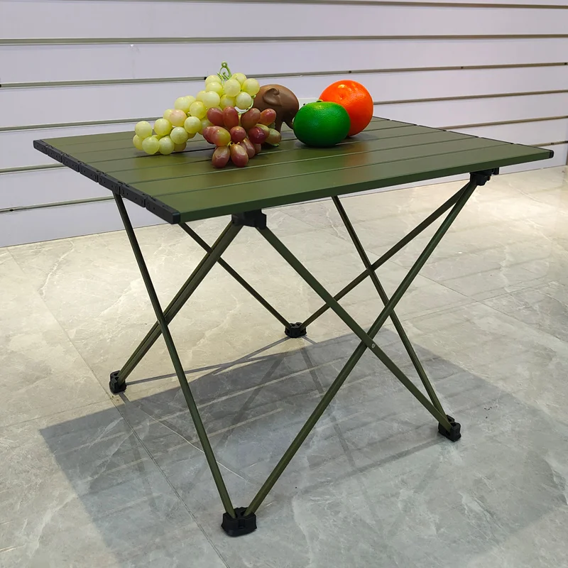 

Outdoor Foldable Table Aluminum Alloy Ultralight BBQ Dinner Desk Portable Folding Table for Fishing Hiking Picnic Camping Table