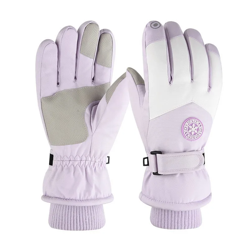 스키 장갑 방풍 및 방수 야외 라이딩 오토바이 두꺼운 보온 장갑 가을 및 겨울 장갑