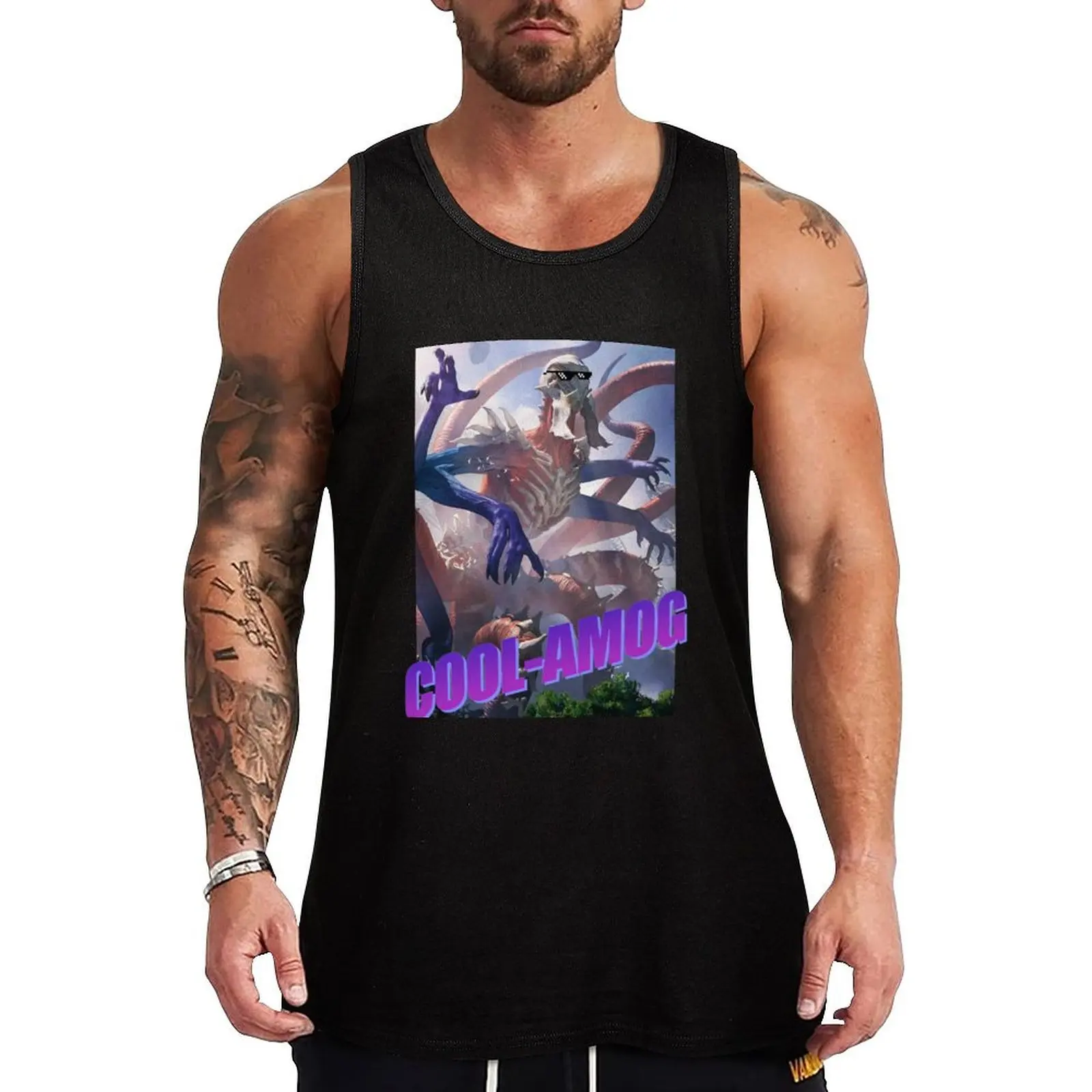 

Cool-amog Tank Top Active Athletic Tank Top Quick Dry Sleeveless Shirt