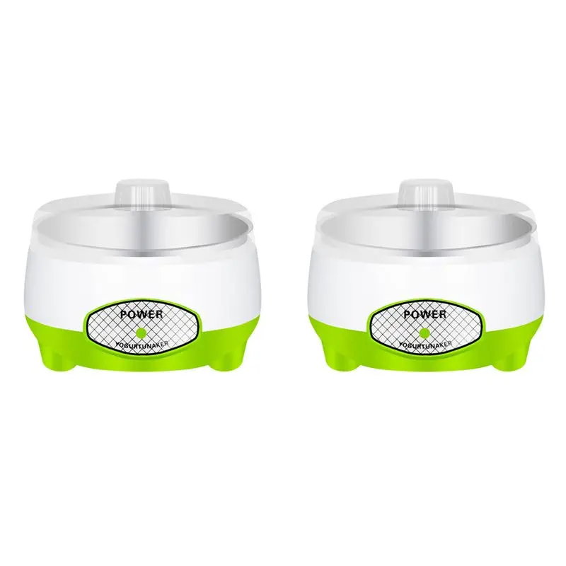ABVI-2X Yogurt Maker Compact Greek Yogurt Maker Machine DIY Homemade Yogurt Maker For Home Organic Yogurt US PLUG
