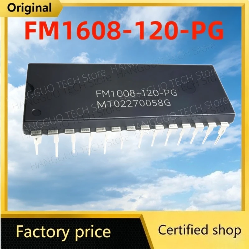 5-10PCS FM1608-120-PG DIP-28 Original New Memory Chip IC
