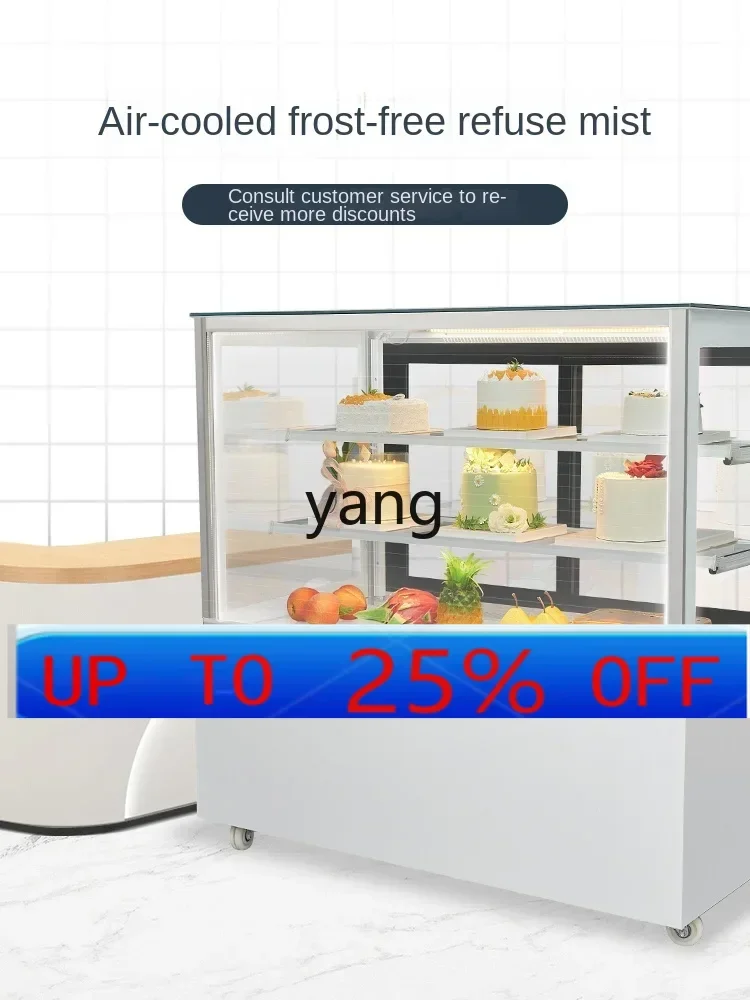 

CX Commercial Dessert Refrigerated Display Cabinet Small Milk Tea Shop Fruit