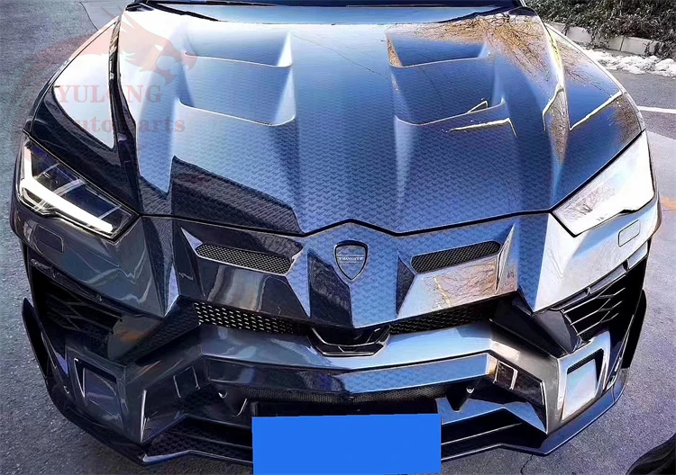 

Factory Direct Sales M Style Dry Carbon Fiber Hood for Lamborghini URUS Dry Carbon Fiber Bonnet