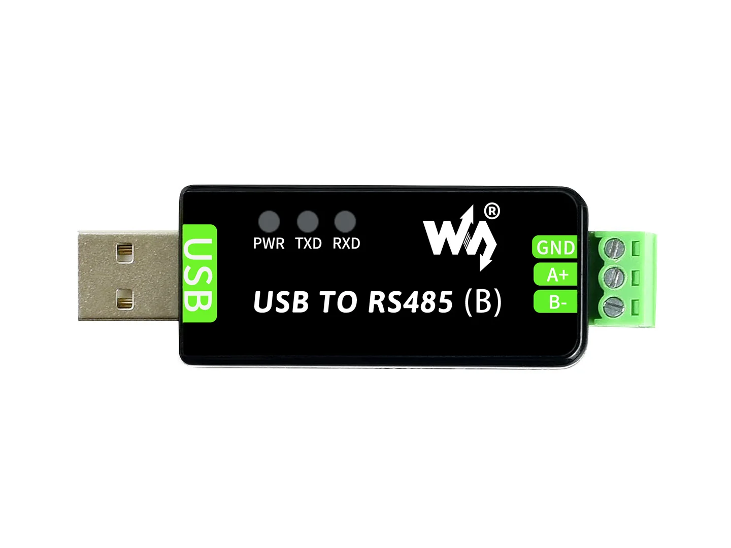 Industrial USB to RS485 Bidirectional Converter Onboard Original CH343G Multi-Protection Circuits for Enhanced Stability