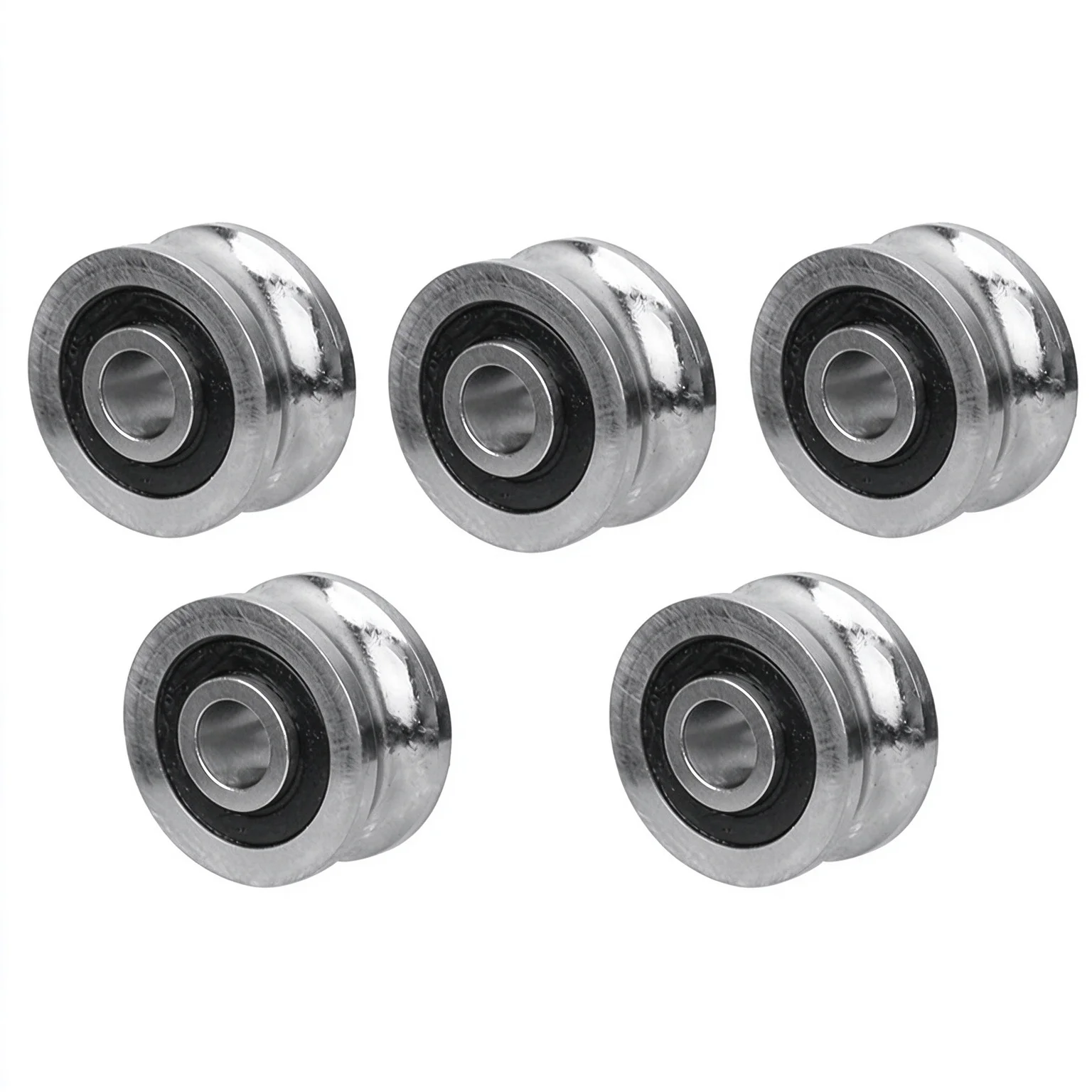5pcs/lot Bearings SG10 SG15 SG20 SG25 Groove Ball Bearings for CO2 Laser Engraving Cutting Machine