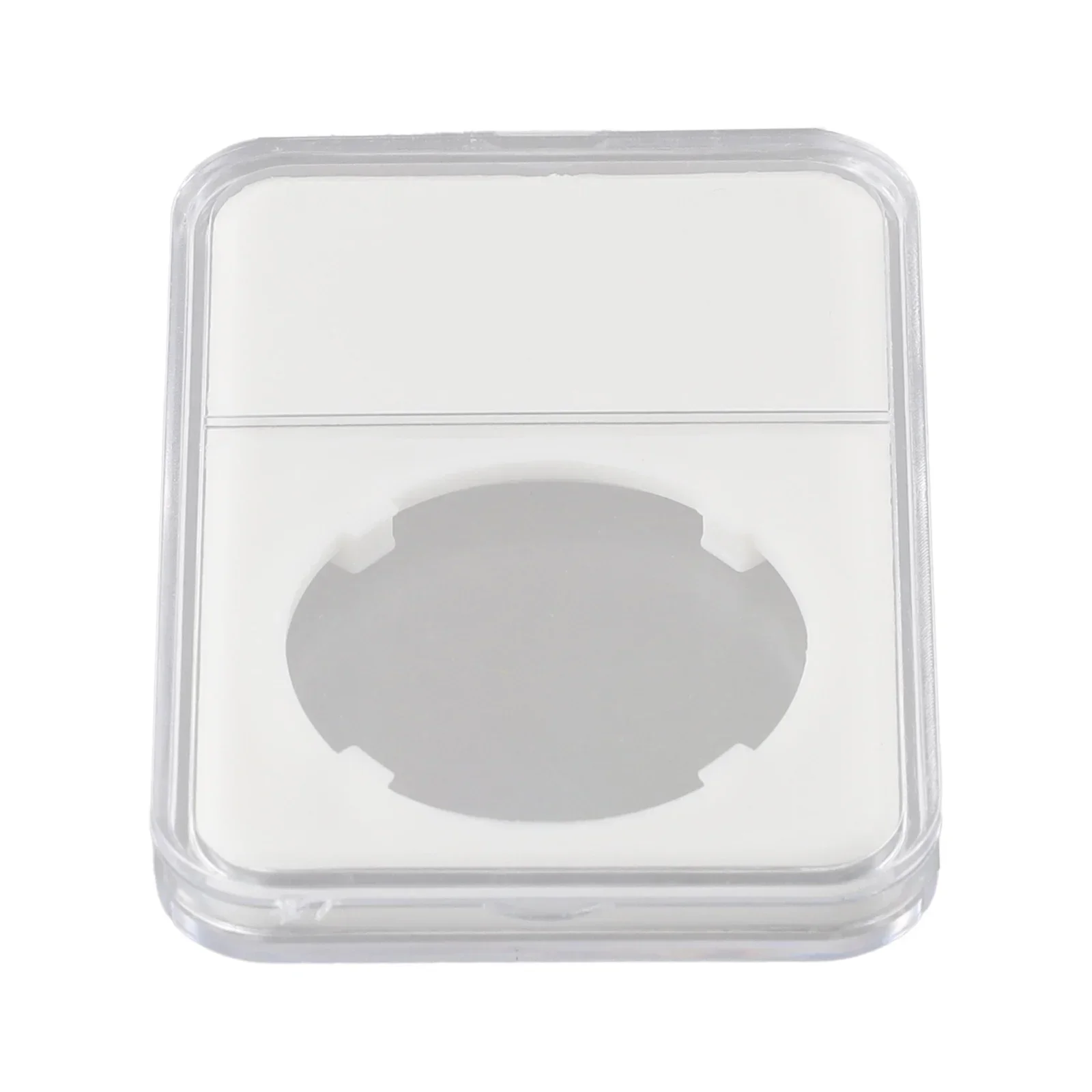 Collectibles Coin Holder Plastic Storage Accessories Case Display Protector Slab Transparent 1pc Practical Useful