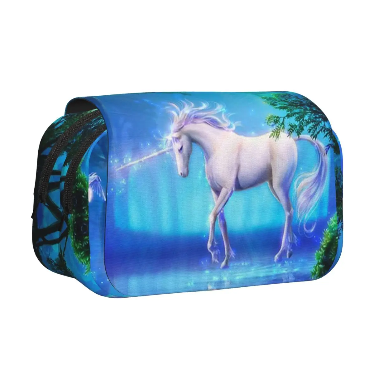 Unicorn Pencil Case for Boys Girls School Pen Box Pencil Bag Stationery Supplies Pen Holder Bag view 5