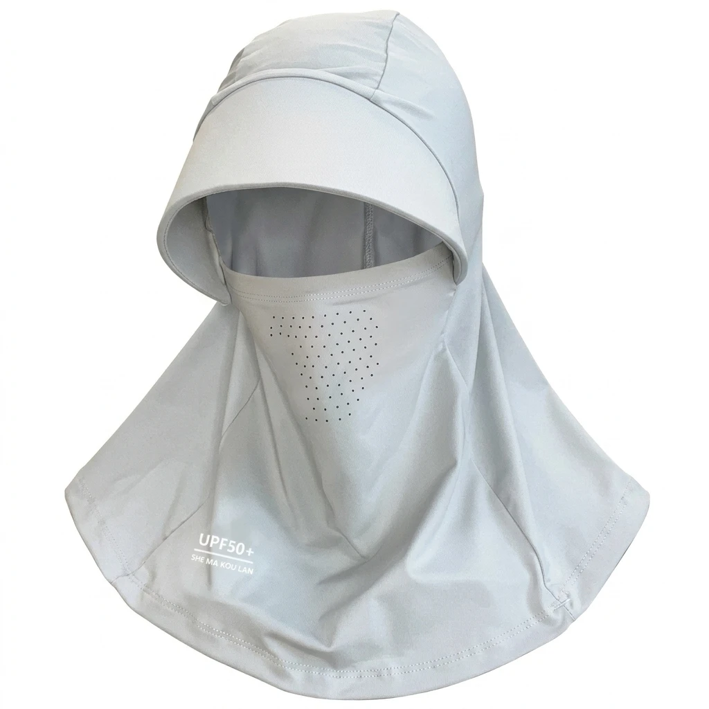 Women Sun Hat With Wide Brim And Neck Protections UPF50+ Ice Silk Material For Outdoor Activities