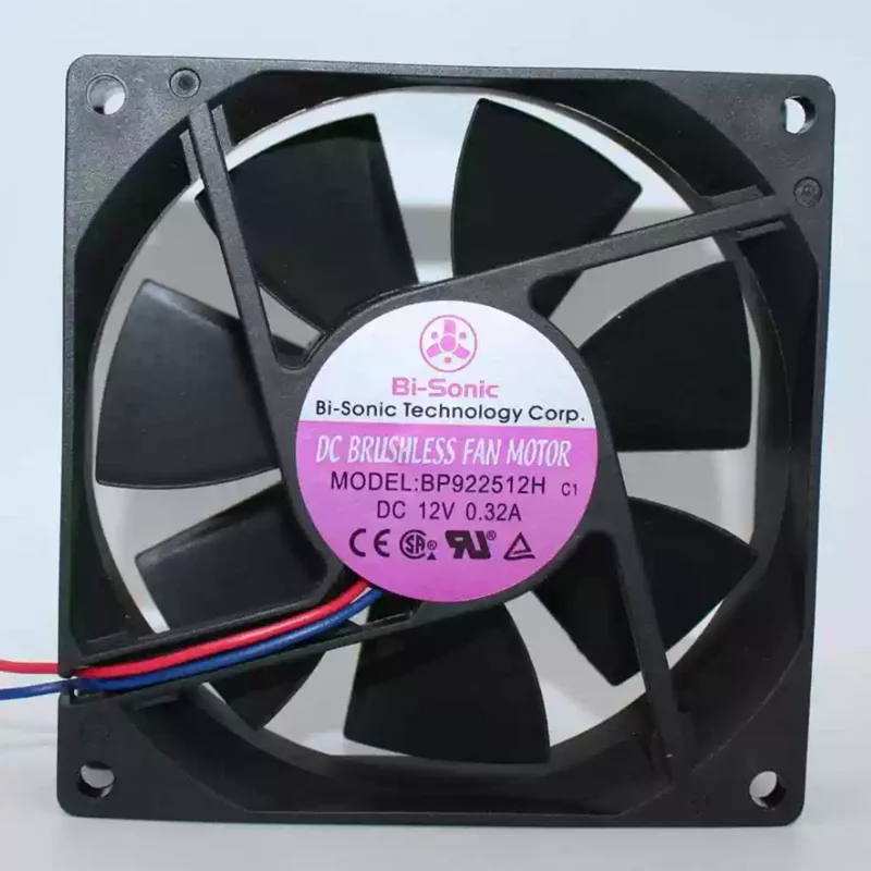 

Вентилятор охлаждения Bi-Sonic BP922512H DC 12V 0.32A 9CM 9225