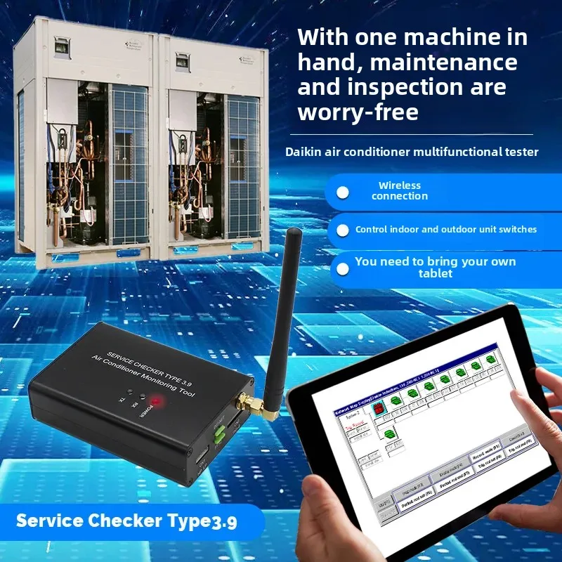 

Smart AC Service Checker - Bluetooth Multifunctional HVAC Diagnostic Tool