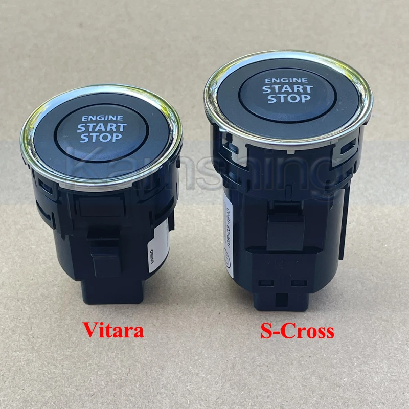 Kamshing 1 Piece Engine Start Stop Button Switch For Suzuki Vitara S-Cross 2014-2020 Engine Start Switch
