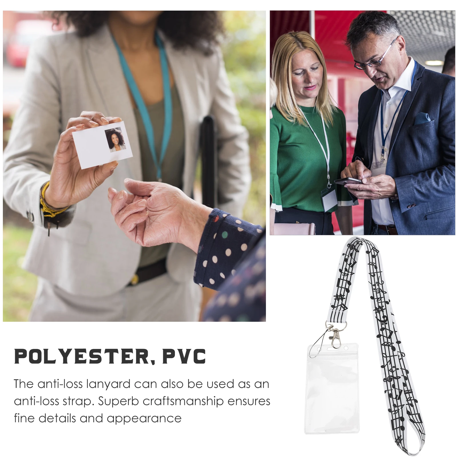 Neck Notes Mobile Phone Lanyard Lanyards Adjustable Teacher Certification Rope Man