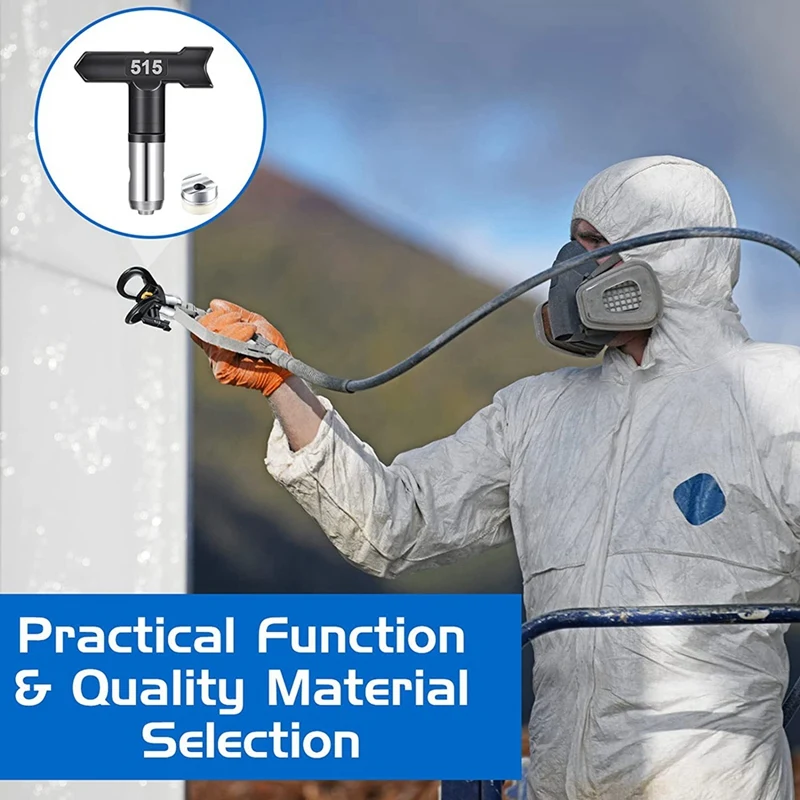 PORK-12Pcs 스프레이 팁 에어리스 페인트 분무기 팁, 에어리스 노즐 팁, 에어리스 스프레이 기계용 페인트 액세서리