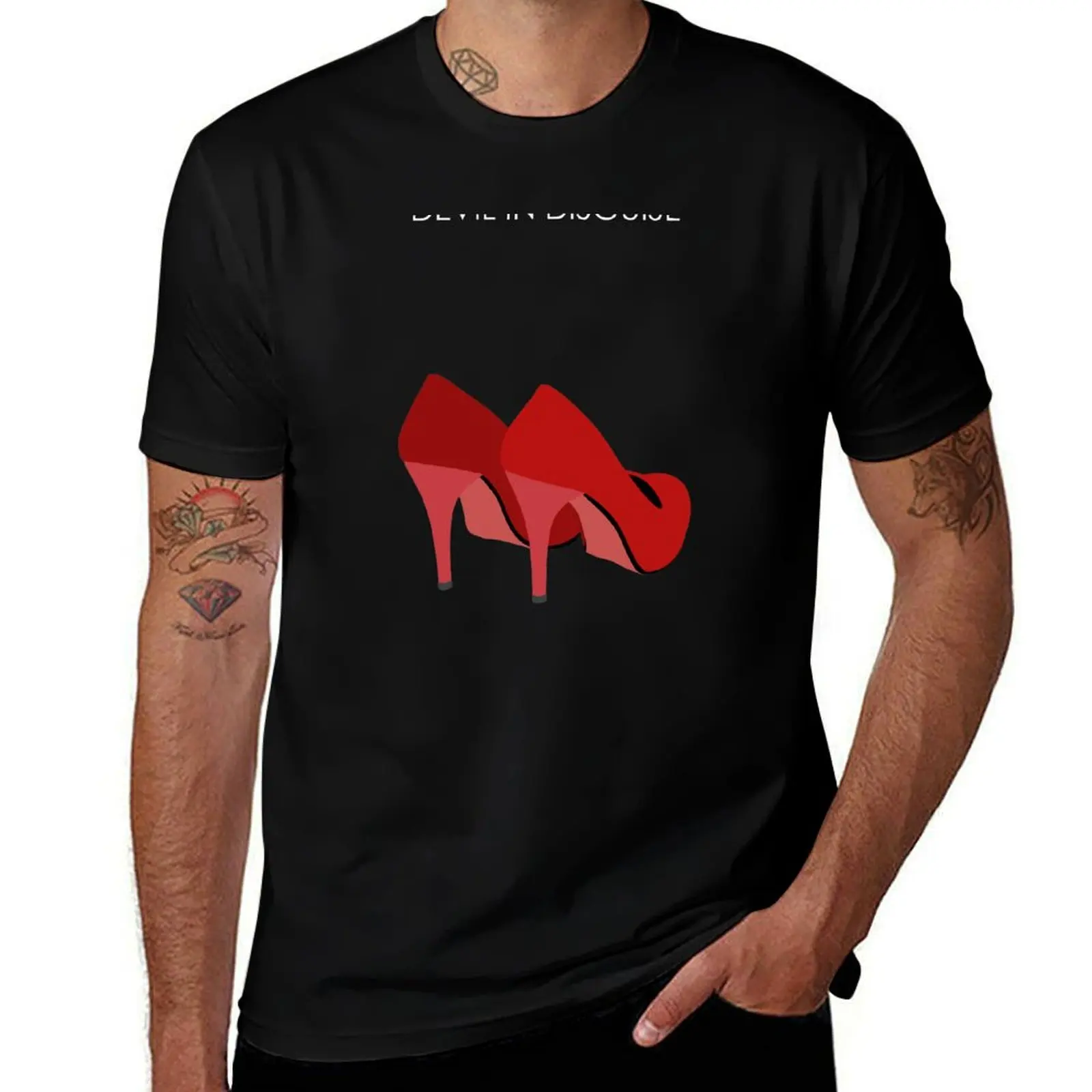 

Devil In Disguise T-Shirt t shirts for man slim fit cotton tshirt 100% T-Shirt