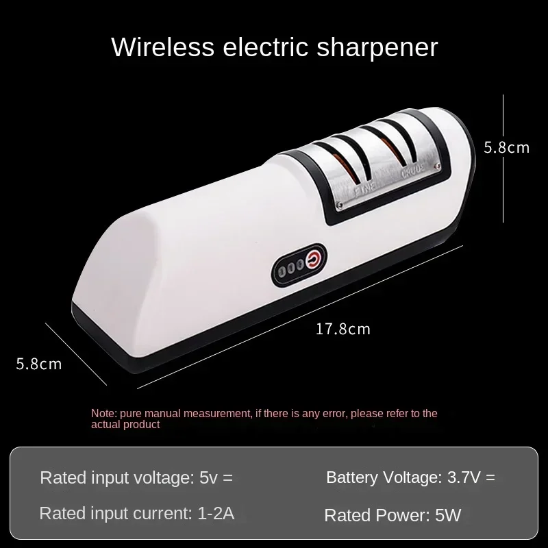 Kitchen Electric Knife Sharpener Multifunctional Automatic Professional 4 Gears Electric Knife Sharpener Kitchen Accessories T