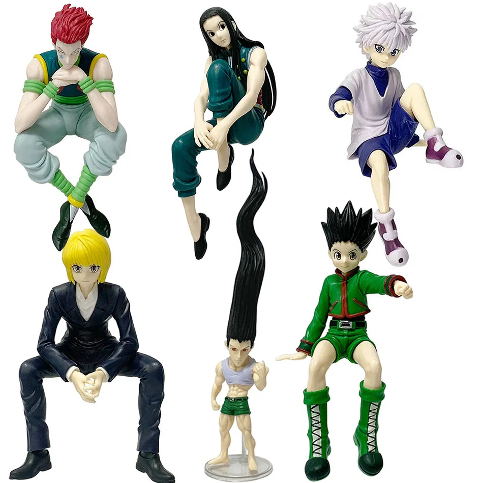Hunter x Hunter – figurine de dessin animé, Troupe fantôme Hisoka, bouchon de nouilles, décoration de salle, bouchon de nouilles, modèle en PVC pour