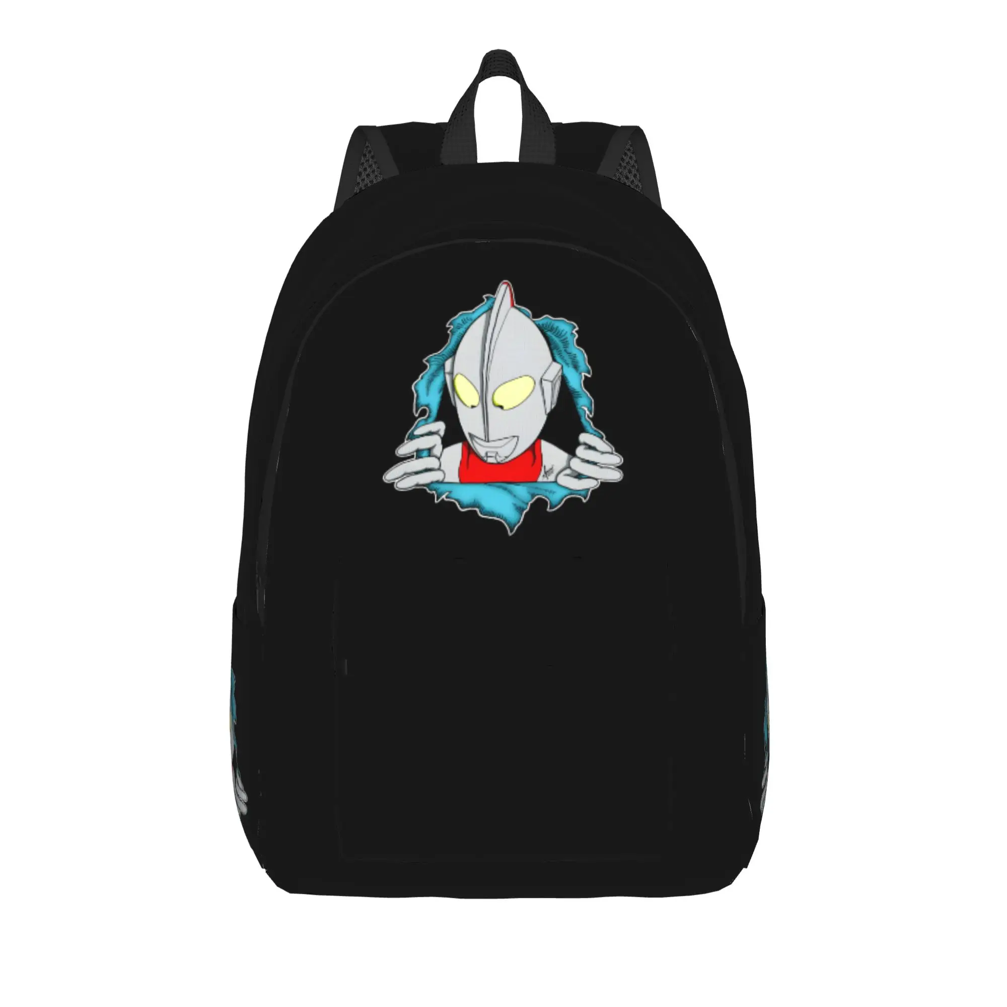 Ultramans Backpack for Men Women Fashion Student Work Daypack  Laptop Canvas Bags Outdoor