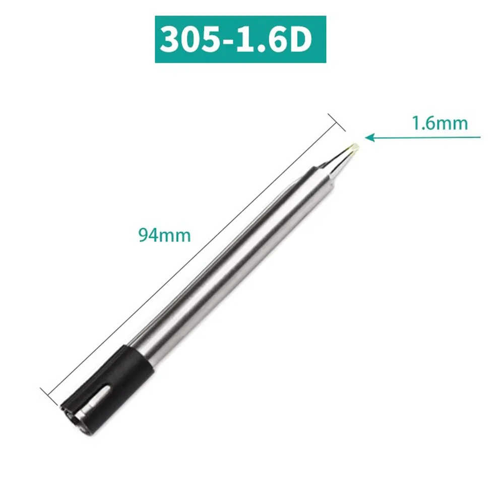 305 Welding Tip 303D Soldering Iron Head 1.2D 1.6D 2.4D 3.2D 3C 4C B J K 120W Electric Soldering Iron For Quick Solder Station