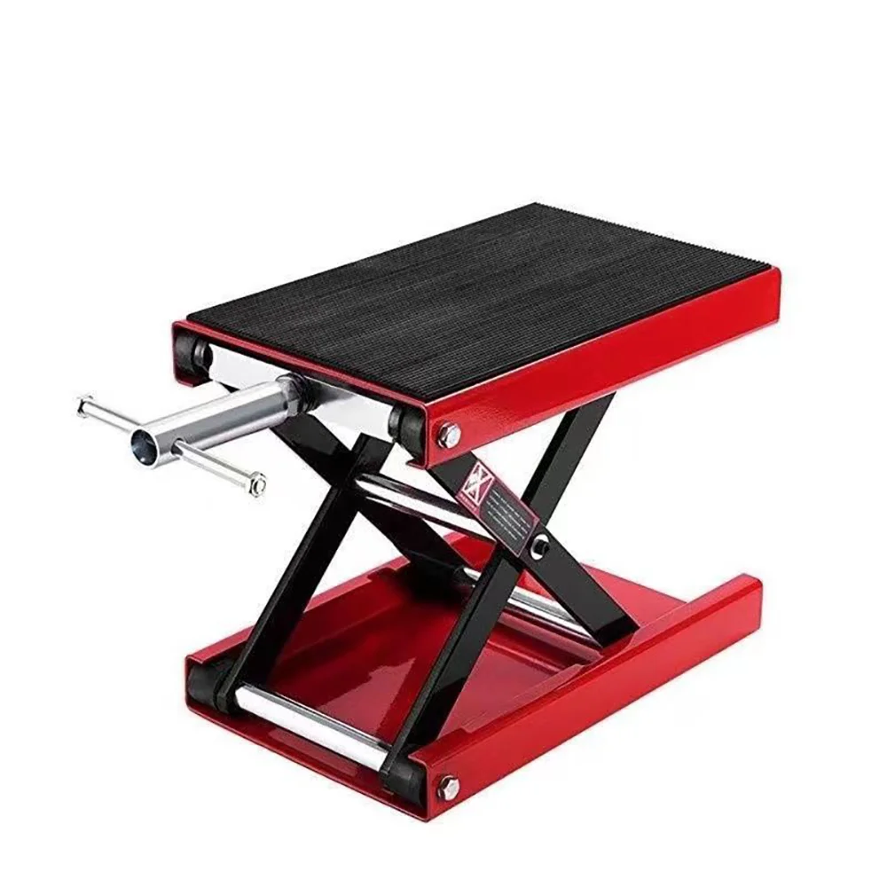 

Motorcycle Lifting Platform Jack Electric Friction Maintenance Tool Platform Parking Frame