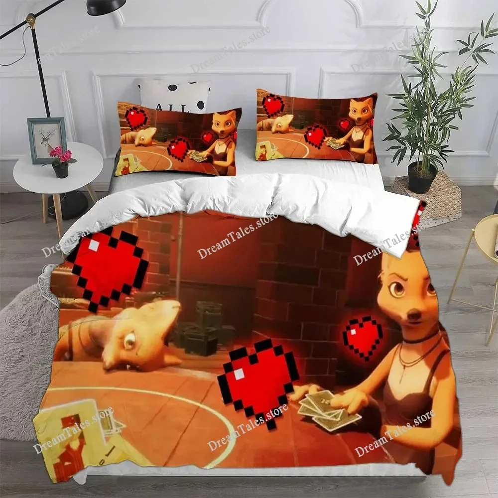

New Game Liar's Bar Bedding Sets Quilt Bed Cover Comforter Duvet Cover Pillow Case Kids Adult Bedroom Decoration Luxury Gift741