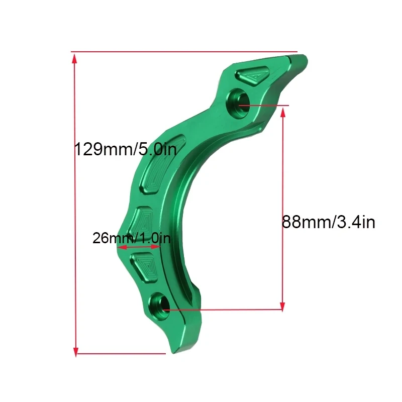 Motorcycle Engine Gear Cover Bezel Chain Guard for Zongshen NC250 NC250S NC300S 250CC 300CC Engine Accessories