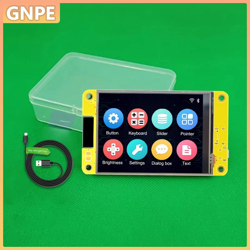 ESP32 Arduino LVGL WIFI y placa de desarrollo Bluetooth 2,8 pulgadas 240*320 pantalla inteligente de 2,8 pulgadas