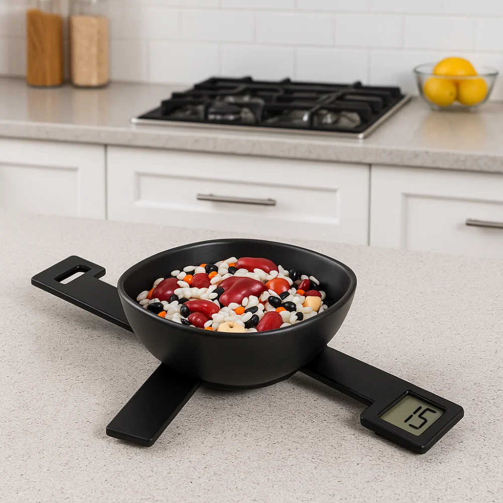 

Portable X Shape Folding Digital Kitchen Scale LCD Display Accurate Baking Scale Waterproof Pocket Scale Vegetable Market