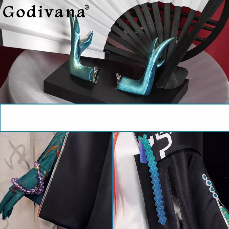 Costume di carnevale Set completo da donna Arknights Dusk Costumi di Halloween Abito femminile Anime Outfit Ragazze Abito da festival tradizionale