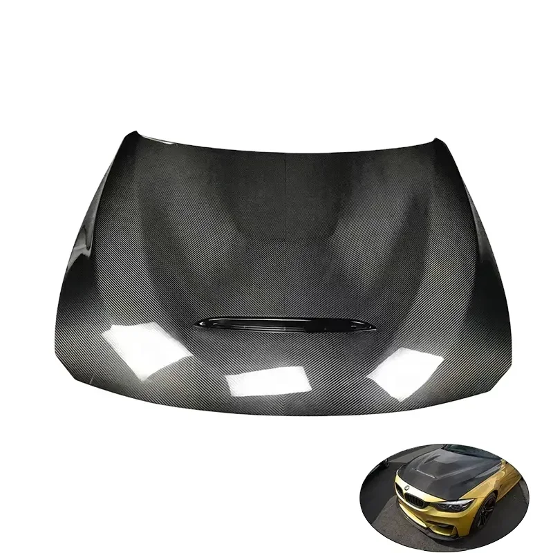 Carbon Fiber Auto parts Body kits Engine Hood Bonnet Cover