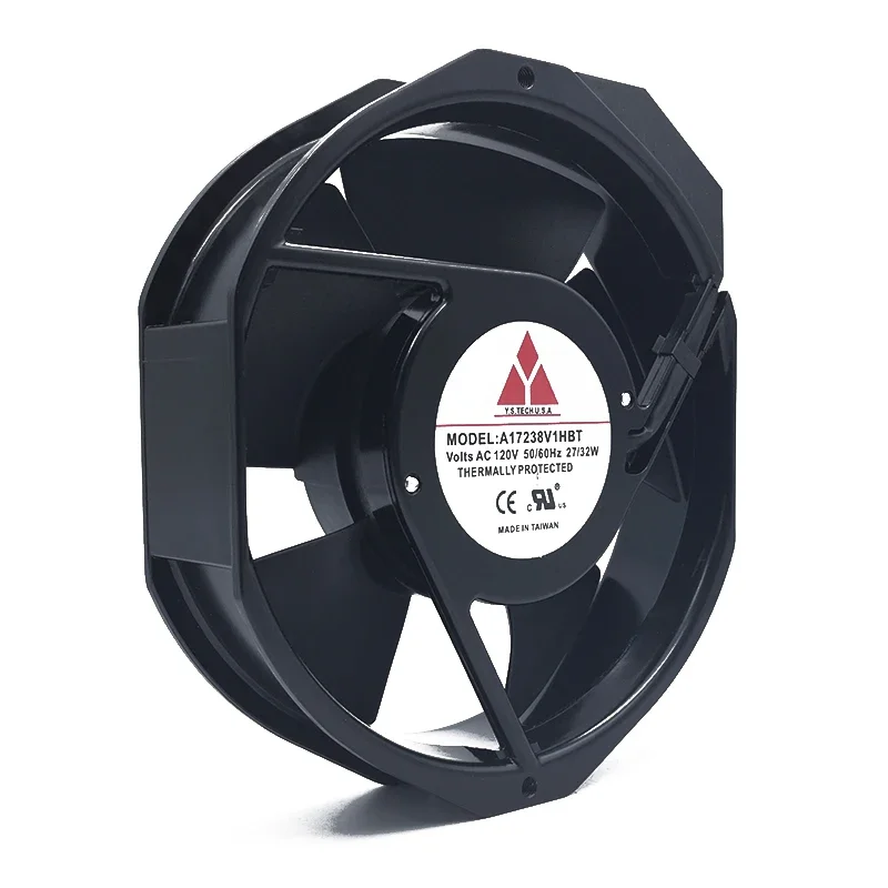 

P 170*150*50 мм Y.S.TECH A17238V1HBT 120 В 27/32 Вт 17,2 см вентилятор охлаждения шкафа переменного тока с алюминиевой рамой