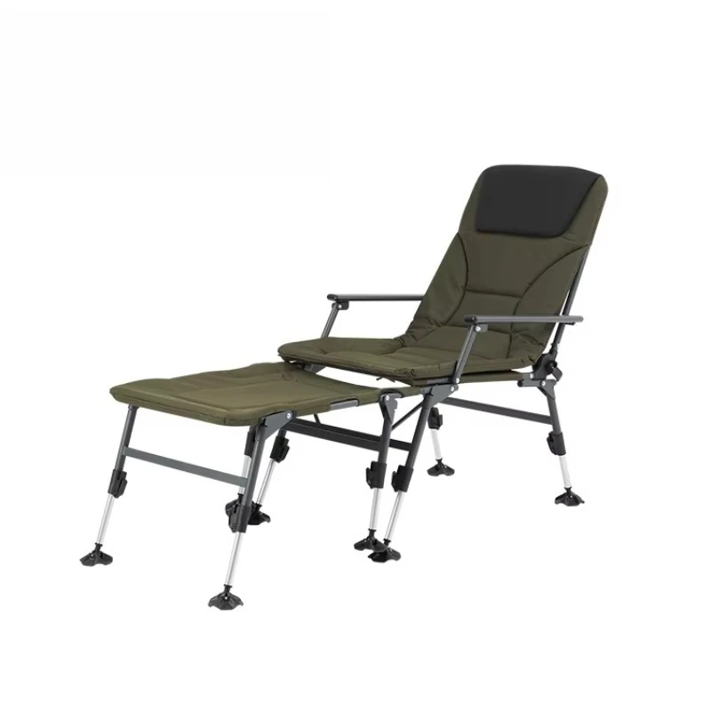 

Adjustable Backrest Legs Foldable Portable Outdoor Folding Chairs Camping Fishing Chairs