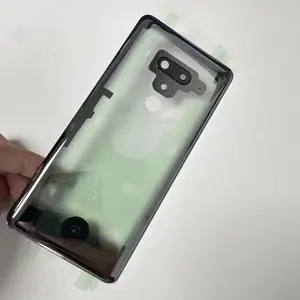 Bilashmart U12Plus Housing HTC U12 Plus 6.0 Battery Back Cover Rear Glass Repair Replacement Case Camera Lens