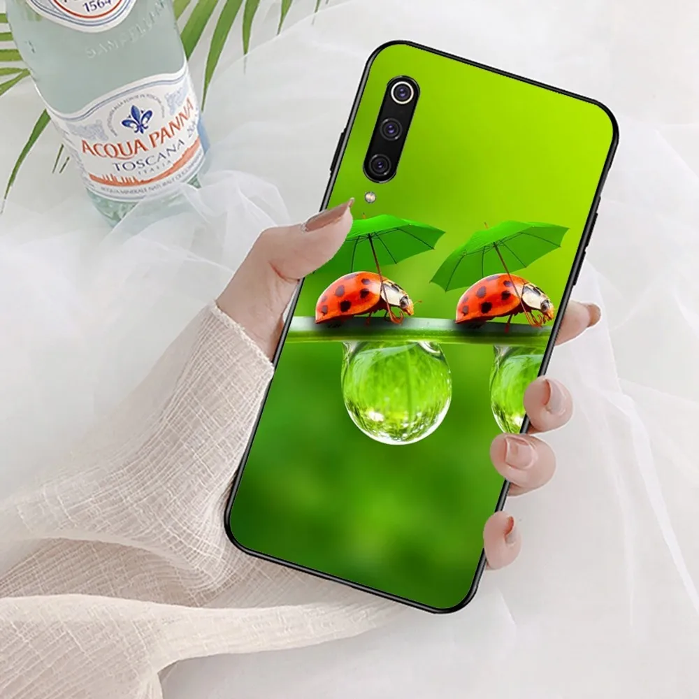 Ladybug Beetle Phone Case For Samsung S 20 21 22 23 plus Ultra for Redmi Note 8 9 10 11 for Huawei Y 5 6 9