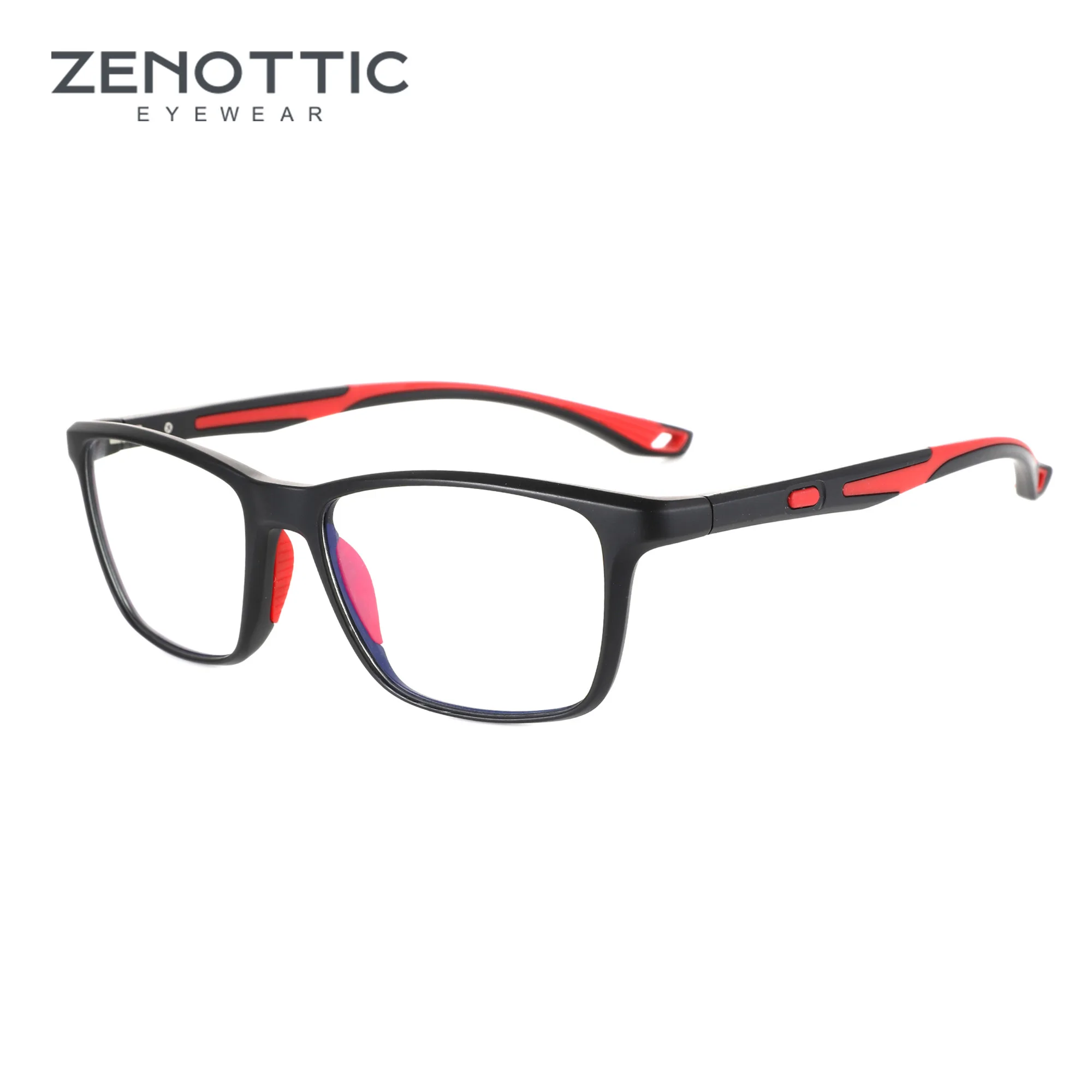 

ZENOTTIC New Arrivals Square Sport Reading Glasses Anti Blue Light Blocking Readers Fashion Lightweight Eyeglasses for Men Women