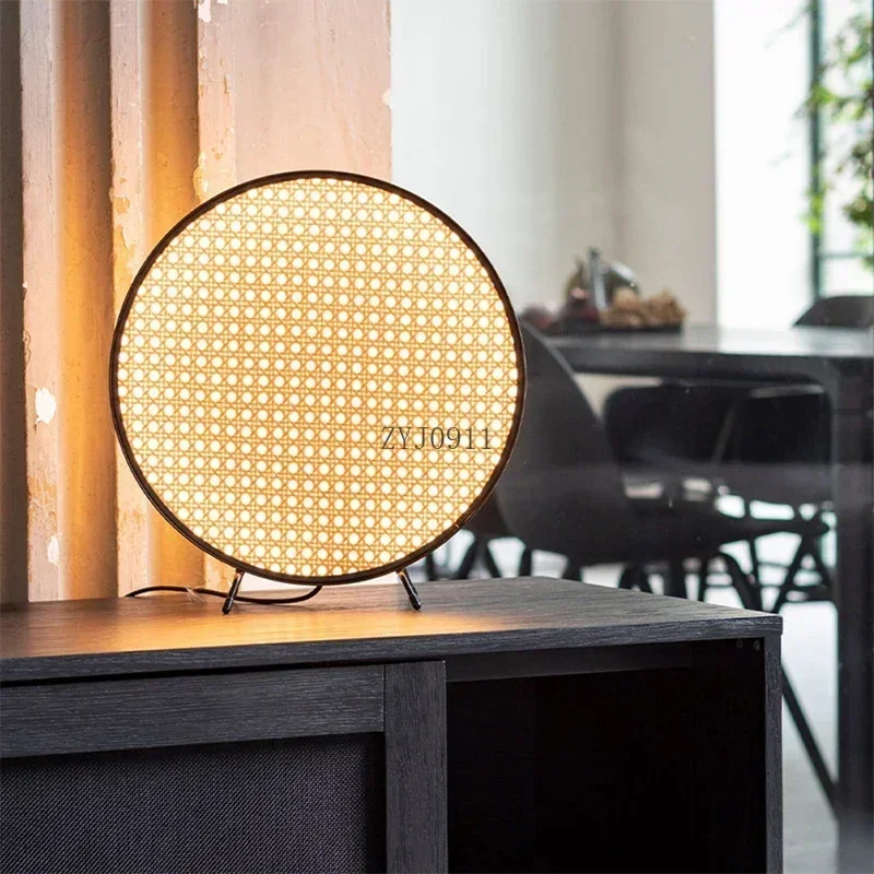 *Rattan Chandelier Pendant light Ceiling Lamp Living Room Study Japanese Restaurant Creative Designer Hotel Decorative Table