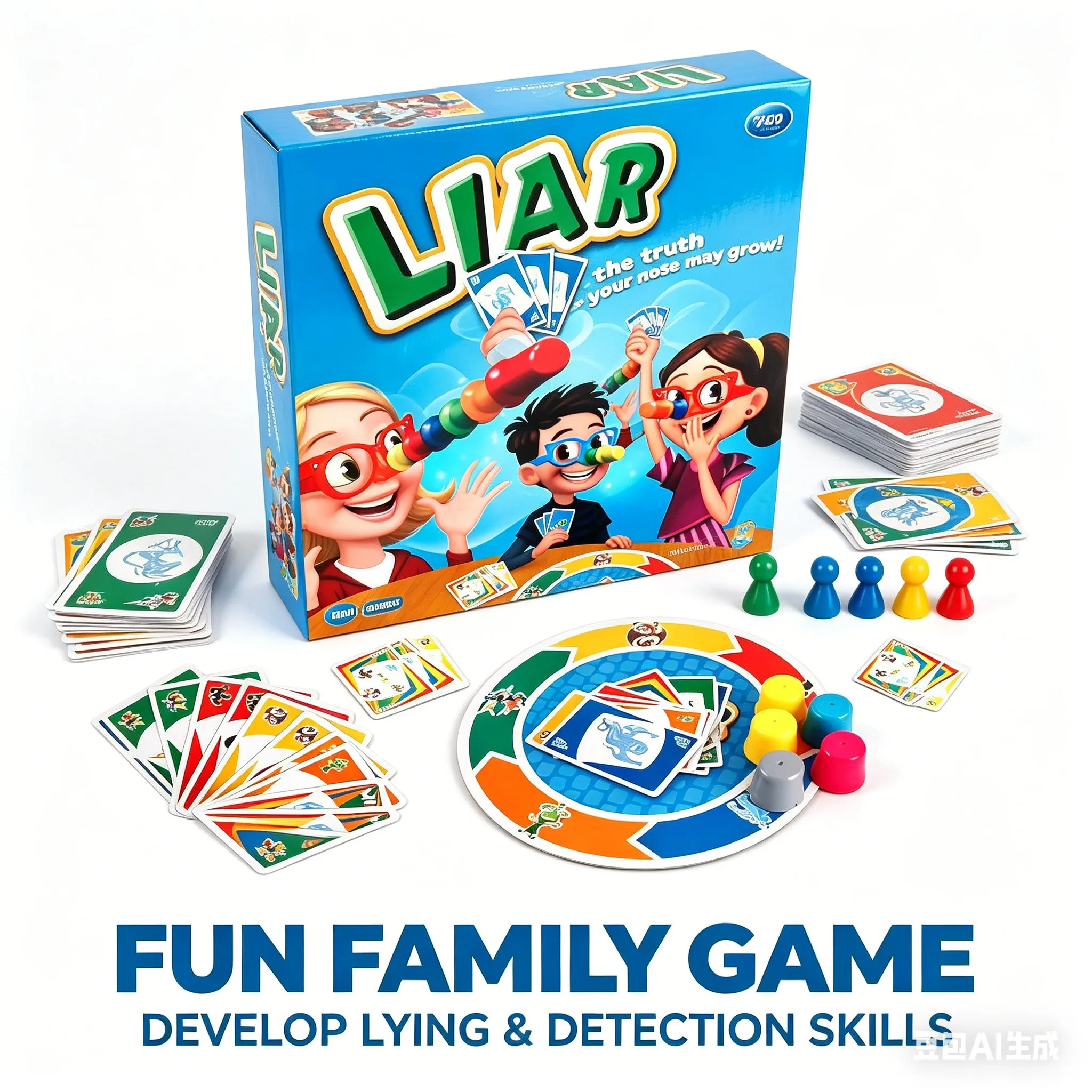 1 Set Long Nose Guess Who Lied - Board Game Guess Who review and price