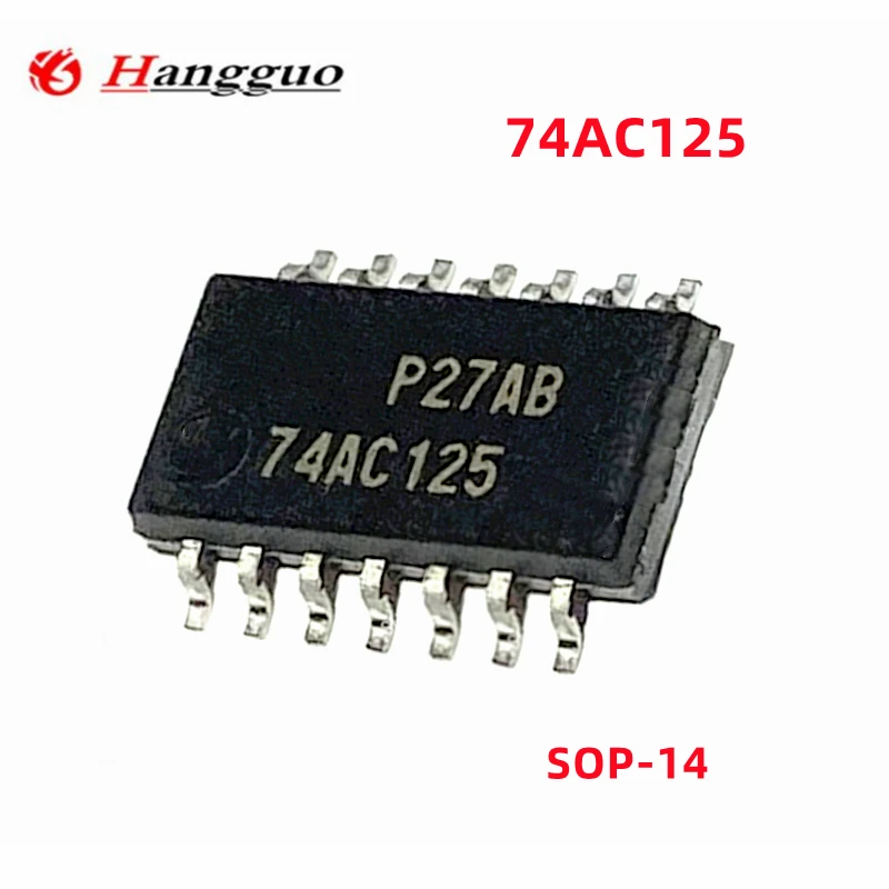 5 unidades/lote Original 74AC125 SOP-14 Chip