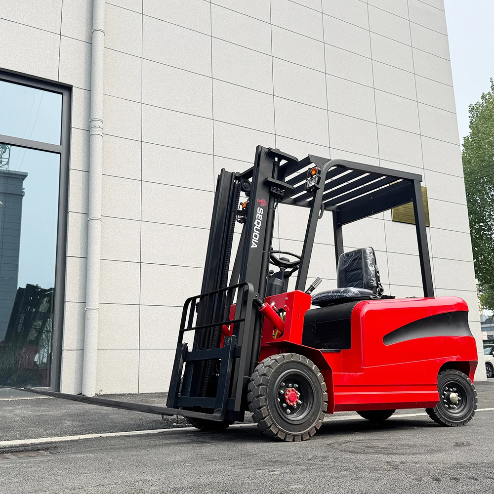 Portable 2 Ton Electric Mini Forklift Truck Small Rough Terrain Lift Truck for Industrial Loading and Material Handling Pro