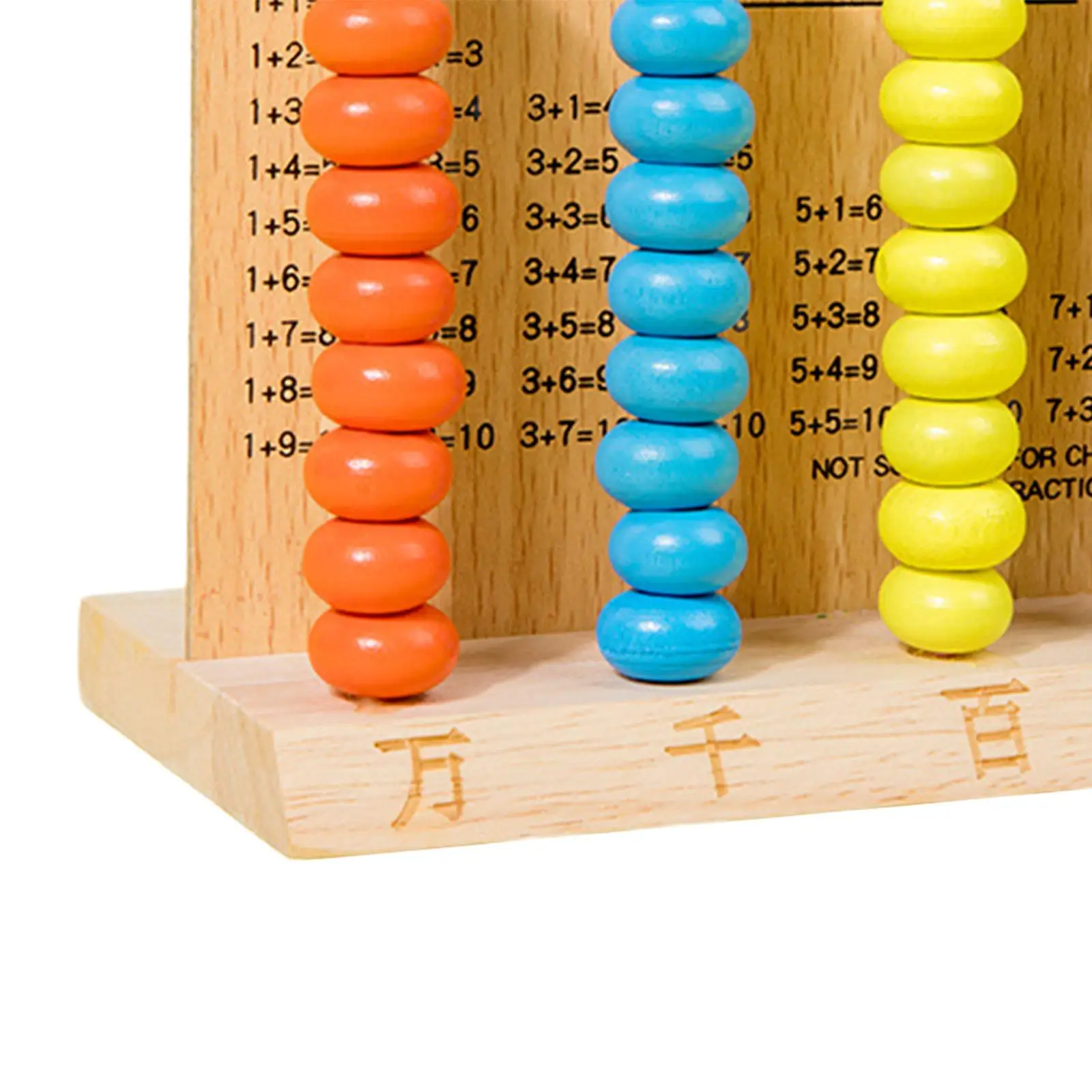 Wooden Counting Frame Educational Wooden Abacus for Children Toddlers Kids