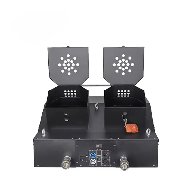 Show Time DJ Led Light Co2 Confetti Cannon Machine with DMX 512 8-15M Jet Distance AC 110-220V for Stage & Wedding Effects