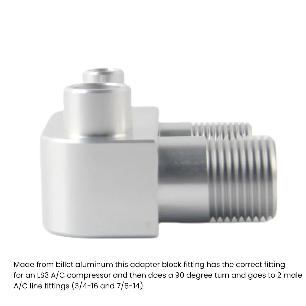 جديد LSX LS3 محرك مبادلة تحويل A/C خط ضاغط محول المناسب