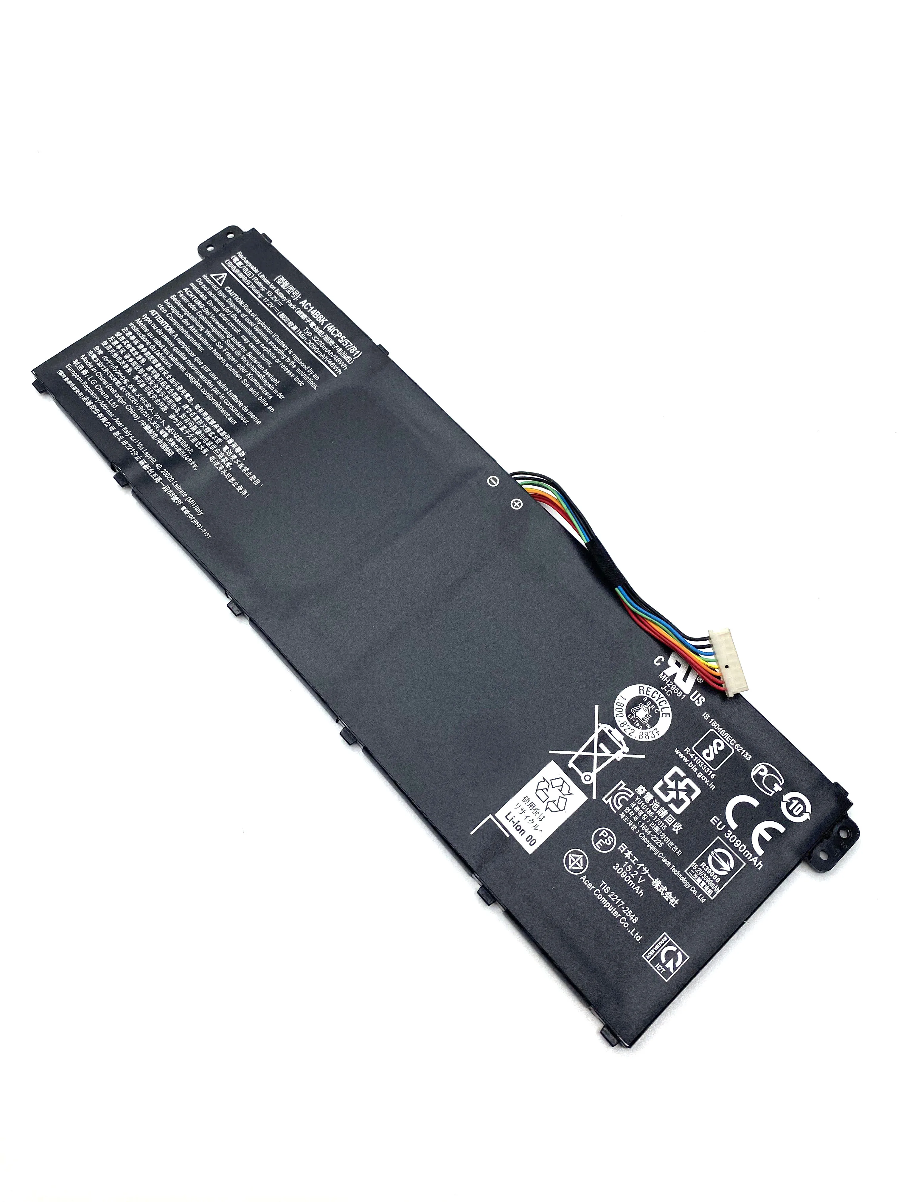 AC14B8K Laptop Battery For Acer Aspire R3 R3-131T R5 R5-471T R5-571T Chromebook 11/13/15 CB3-111/531/571 CB5-311/311P AC14B3K