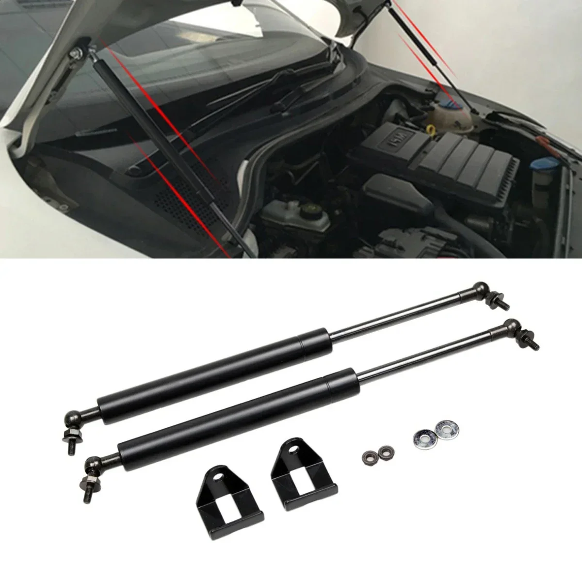 

2 шт., амортизатор для передней капота Nissan Navara NP300 2014-2019