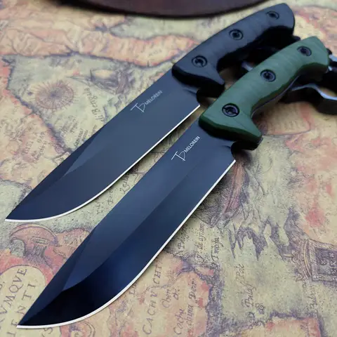 High-quality Outdoor Knives, Multi-functional Wilderness Survival Knives, Outdoor Camping Knives, Portable Knives and Fishing Knives, Equipped with Knife Sheaths. Recommended as Holiday Gifts.