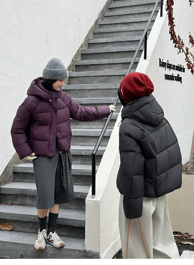 Korean style Soft Warm Cotton Bread Jacket Winter New Loose Versatile Cotton Women's Coat Fashion Casual Down Cotton Parkas 2026