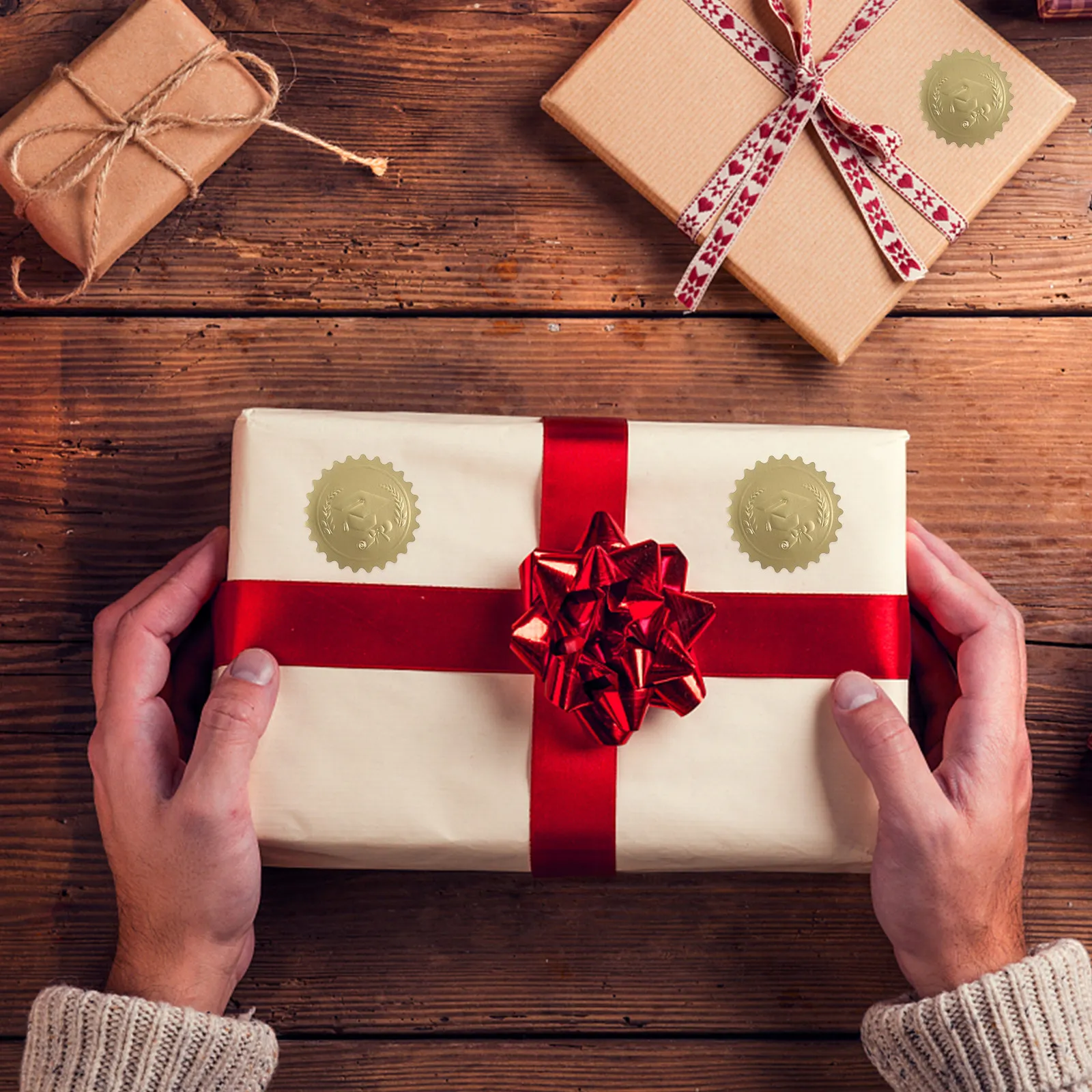 

10 листов нежных наклеек для выпускного вечера, самоклеящиеся этикетки из золотой фольги для конвертов, упаковки, скрапбукинга, пакетов для еды